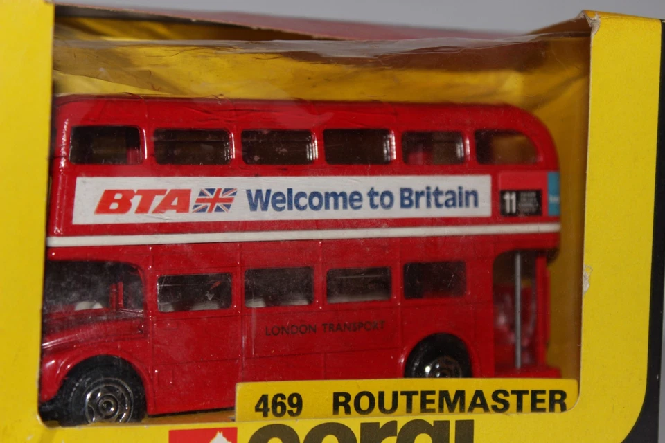 1978-84 Corgi 469 Transport Routemaster bus. New Ex shop stock - Image 4 of 4