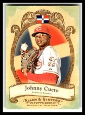 2009 Topps Allen & Ginter #NP6 Johnny Cueto National Pride