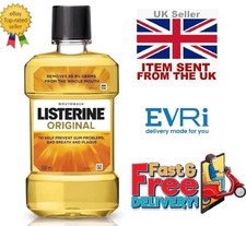 Image of 500ml LISTERINE Original Mouthwash Prevent Gum Problems Plaque