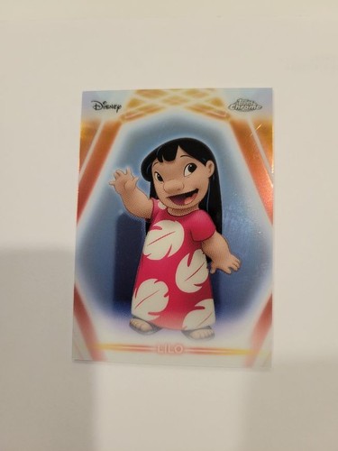 2026 Topps Disney Neon Chrome Neon Etch Lilo #CNE-15 NG