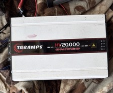 Taramp's HD 2000 1 Ohm Amplifier 1 Channel, 2000W RMS Max for Car Audio
