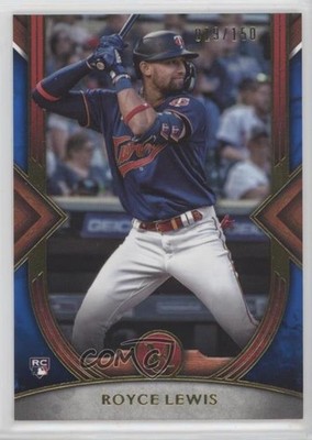 2022 Topps Museum Collection Sapphire 19/150 Royce Lewis #14 Rookie RC 0us4