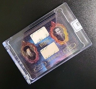 Michaelangelo and Leonardo Da Vinci 2024 Eternal Cuts 61/75 Dual History Relic