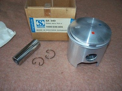 Vintage Snowmobile Sachs SA 340 Single Std Bore Piston Kit NEW OEM 1486-036-005