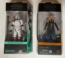 Star Wars The Black Series Stormtrooper Jedha Patrol & Ahsoka  6  Action Figure