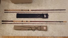 Pair Vintage 11ft SU Carp Rods Gerry Savage Signature, 1 Marco, 1 D&F. Farstrike