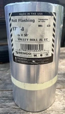 Semco Aluminum Roll Flashing Silver 10in H x 50ft L Valley Roll AL EC Made USA