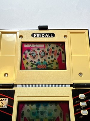 任天堂 ゲームウォッチ PINBALL ピンボール マルチスクリーン 1983年 NINTENDO GAME AND & WATCH PINBALL Multi Screen 1983 Tested Working