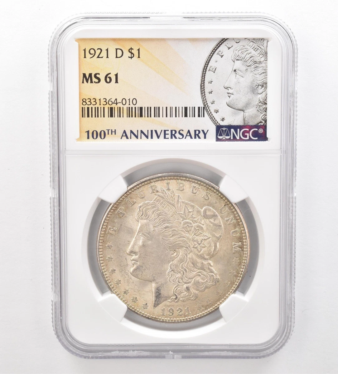 気*Y様 1921 Morgan Dollar MS61 NGC鑑定済み Uncirculated MS 61 Graded 1921 Year Morgan US Dollars (1878-1921