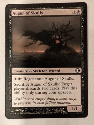 Augur of Skulls - Future Sight Magic the Gathering MTG Nice!