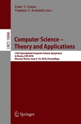 Fomin - Computer Science - Theory and Applications   13th Internationa - X555z