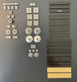 LEGO #21027 Architecture Berlin 100% Complete Set Without Box (Retired)