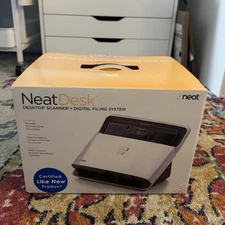 NeatDesk Desktop Scanner +Digital Filing System - Sealed Box W/Certified Sticker