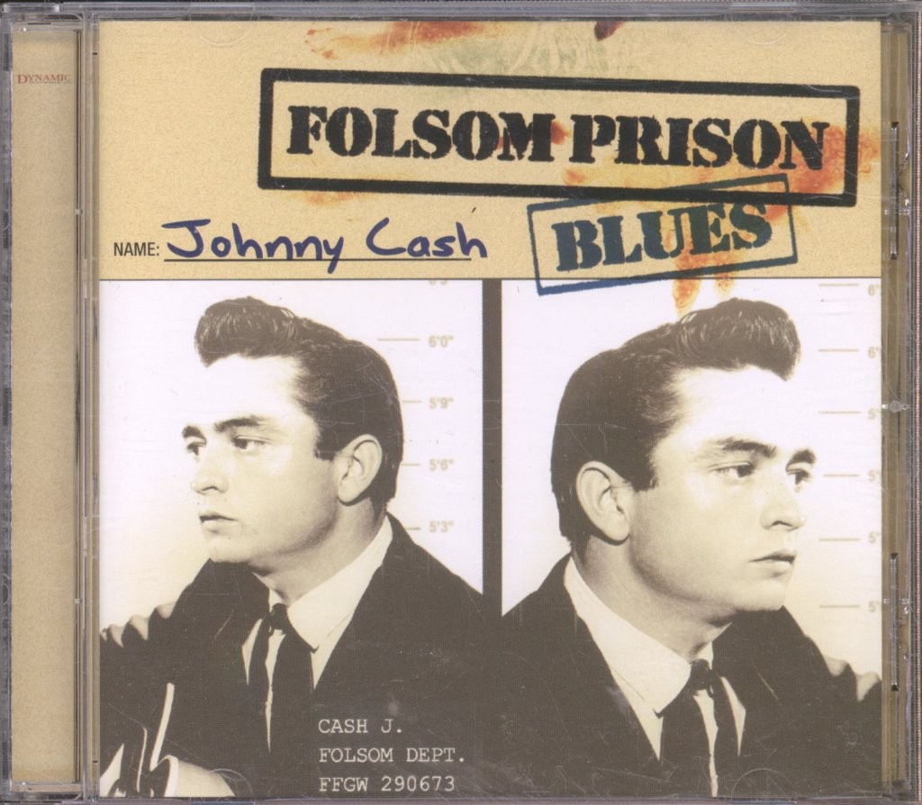 Johnny Cash Folsom Prison Blues CD Europe Dynamic Entertainment Ltd 2003 DYN2008