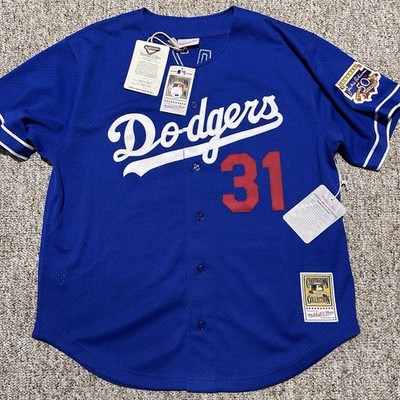Mike Piazza #31 Jersey Mitchell & Ness Los Angeles Dodgers Mens XL