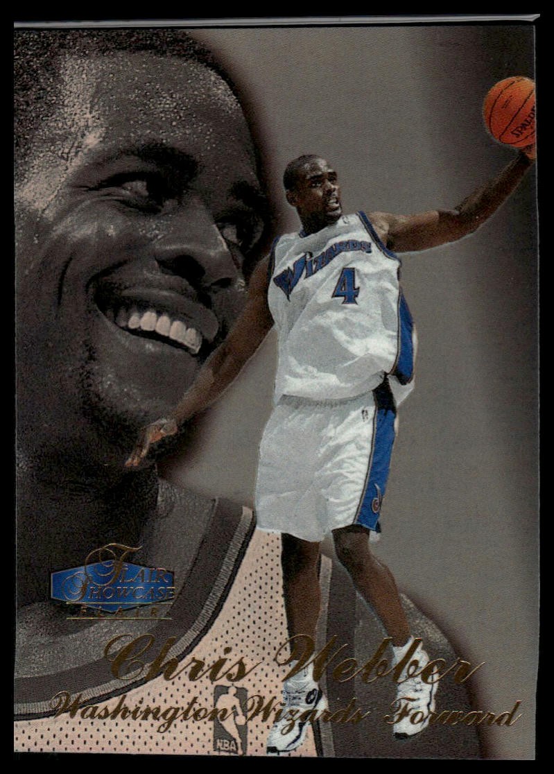 1997-98 Flair Showcase #68 Chris Webber