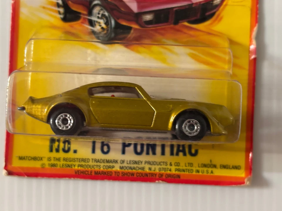 Vintage Matchbox Superfast - Pontiac #16 - Some Wear - Image 2 of 4