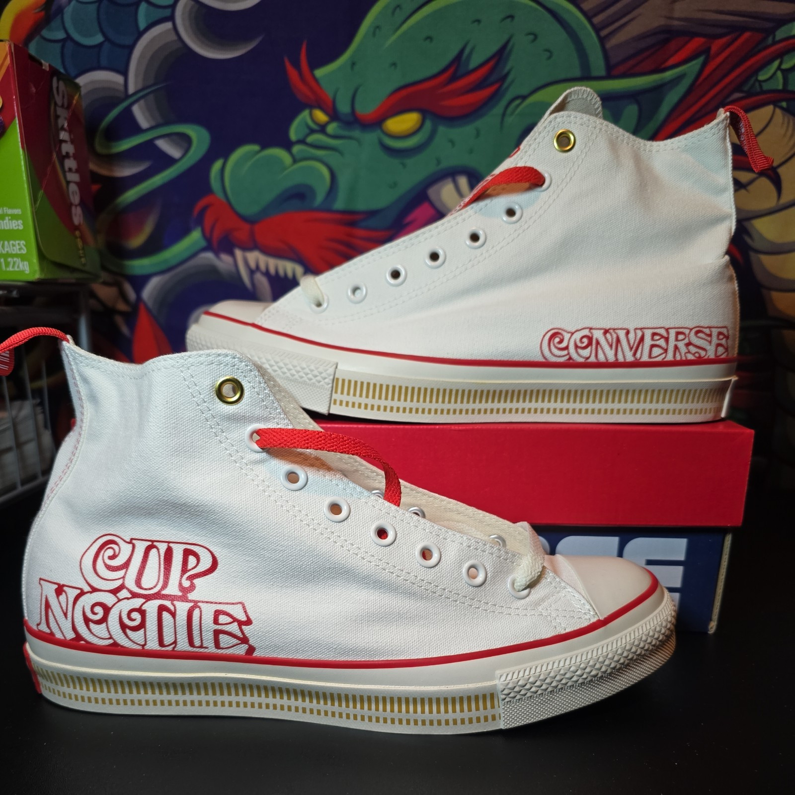 Converse Nissin Foods x Chuck Taylor All Star High Cup Noodle Size 10.5