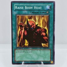Yu-Gi-Oh Raise Body Heat LOB-E077 1st Ed Legend of Blue Eyes White Dragon LP