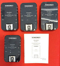 4 Yongnuo YN-622C E-TTL Wireless Flash Trigger Transcievers for Canon
