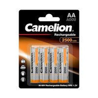 Aa, Mignon, LR6, Nimh Akku Mit Bis Zu 2500Mah In 4Er Blisterverpackung, Inklusiv