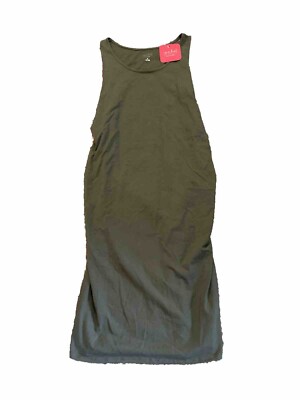 sleeveless ruched maternity dress Charcoal Printed Mesh Ruched Sleeveless Maternity Maxi Dress