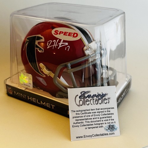 Devon Hestor HOF Atlanta Falcons Signed Mini Helmet Autograph COA Chicago Bears - Picture 8 of 10