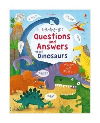 Lift-the-flap Questions and Answers about Dinosaurs von Katie Daynes