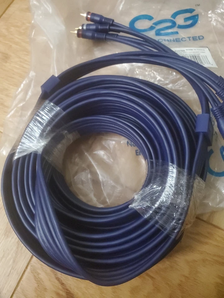 C2G/Cables to Go 29168 - 25ft Velocity. RCA Audio Interconnect - Image 4 of 4