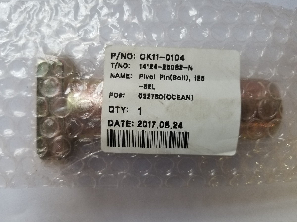 こて New Genuine OEM KIOTI CK11-0104 Loader Pivot Pin f25-82L for KL120