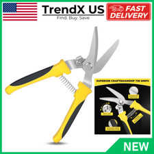 Tin Snips Cutting Metal Sheet Heavy Duty Aviation Sharp Stainless Steel Blade