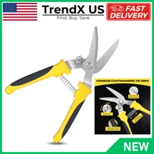 Tin Snips Cutting Metal Sheet Heavy Duty Aviation Sharp Stainless Steel Blade