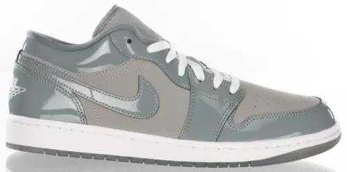 Jordan 1 SE Low Patent Cool Grey