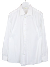 SUITSUPPLY Traveller Slim Fit Formal Shirt Men's 45 / 17 3/4 White