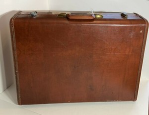 vintage samsonite hard shell suitcase