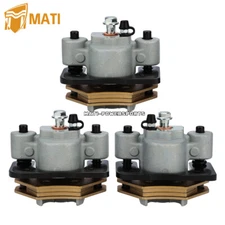 Front and Rear Brake Calipers for Arctic Cat 650 700 4X4 H1 Automatic 2004-2008