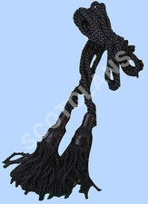 Highland Bagpipe Drone Cord Silk High Quality Silk Material Black