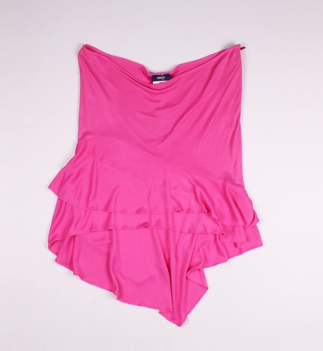 Vintage Versus Versace Asymmetrical Pink Flared Y2K Skirt Size IT 28/42 - Picture 3 of 9