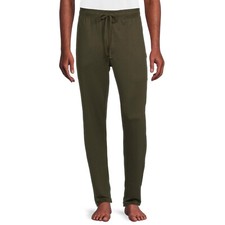 Hanes Men's Knit Wicking Stretch Pajama Sleep Pants Style 2075 Forest Night