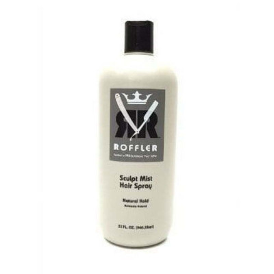 Roffler Sculpt Mist Natural Hold Hair Spray for Men's Baber Salon, 32 Fl oz