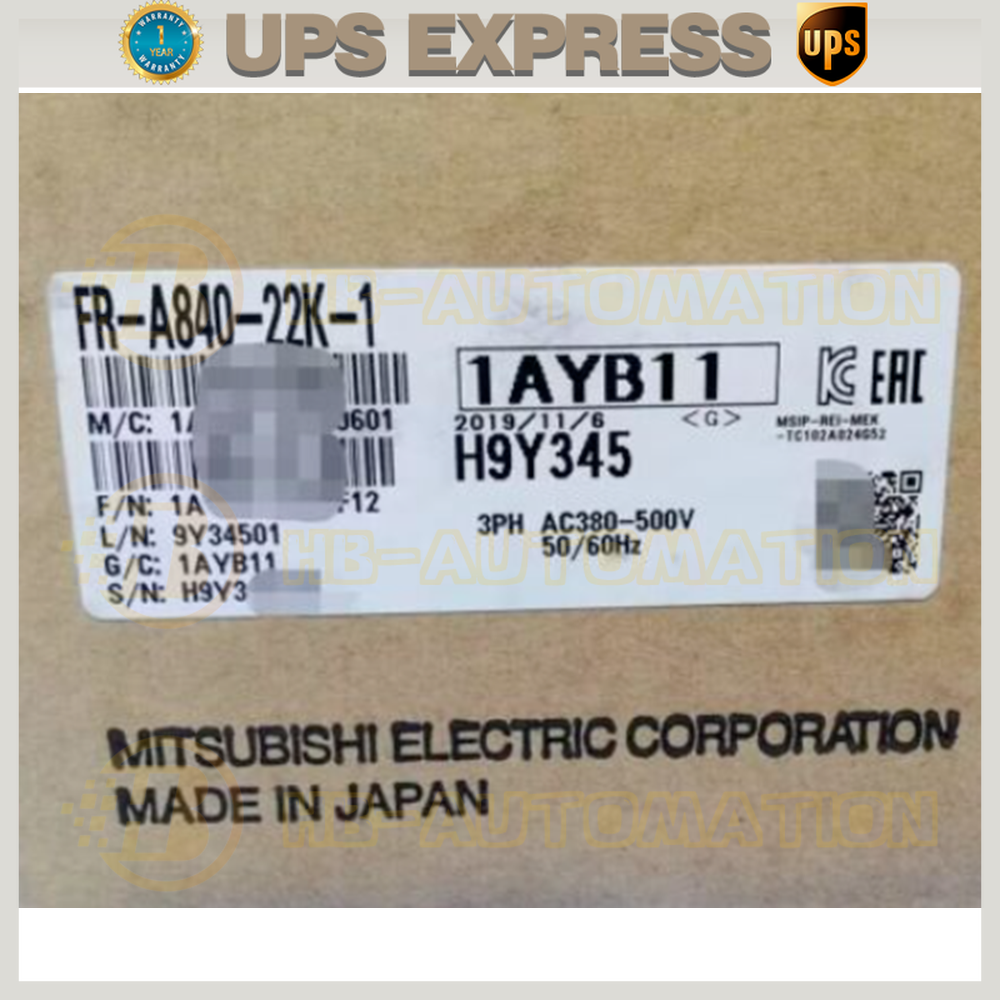 FR-A840-22K-1 MITSUBISHI Brand-New in Box Inverter FRA84022K1 Spot Goods #CG