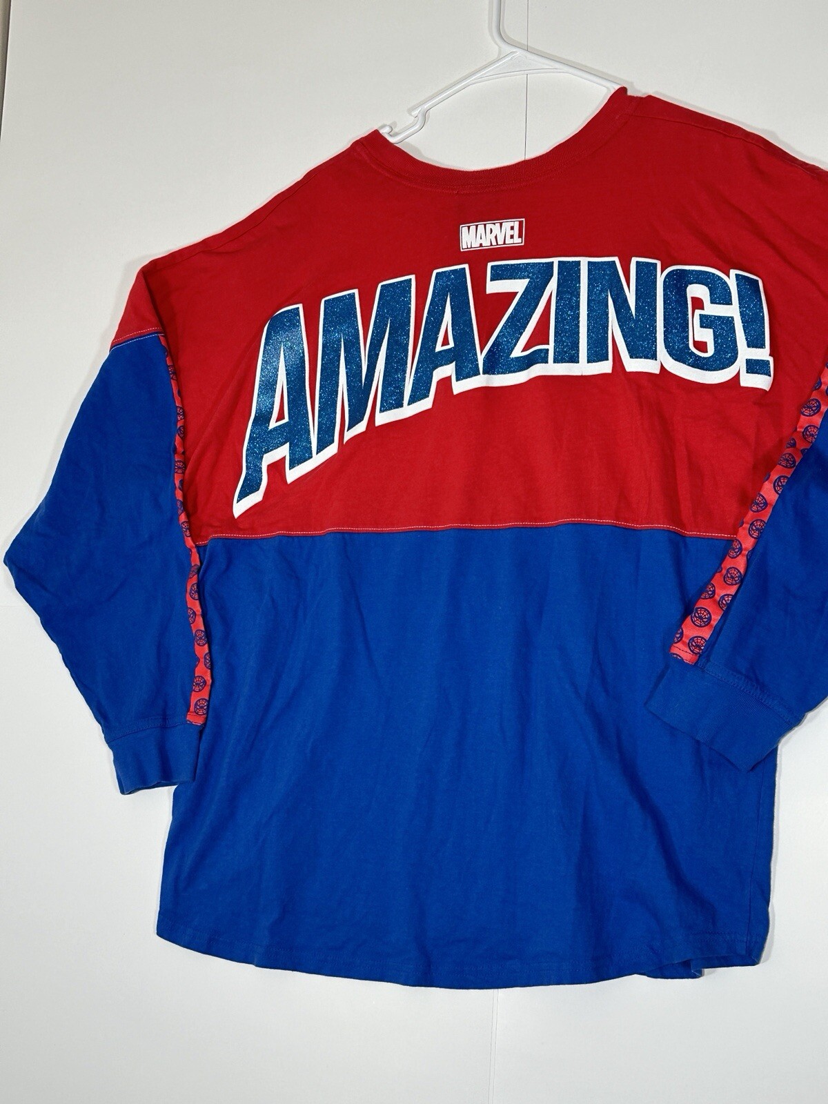 Universal Studios Marvel Glitter Spiderman Long S… - image 11