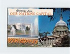 Postcard Greetings From Our Nations Capital Washington DC