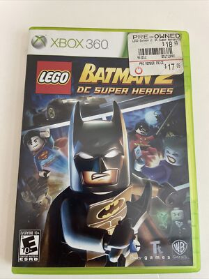 LEGO BATMAN XBOX360 GAME DC SUPER HEROES ACTION ADVENTURE