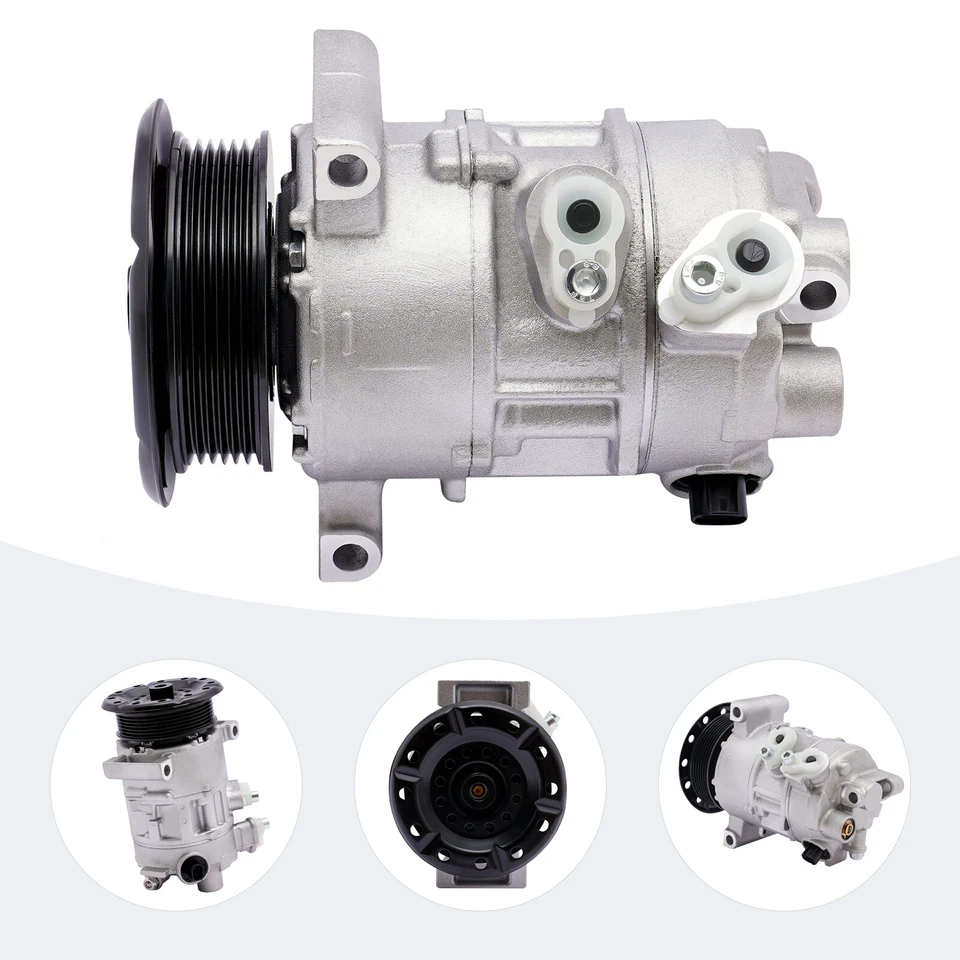 AC A/C Compressor w/ AC CLUTCH for Jeep Patriot Compass Dodge Caliber 2007 2008 - Image 4 of 4