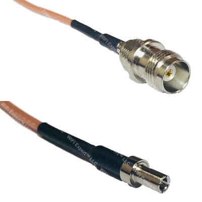RG316 TNC FEMALE to TS-9 MALE RF Cable Rapid-SHIP LOT