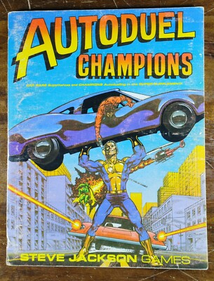 Autoduel Champions (1983, Steve Jackson Games 7107) Aaron Allston good