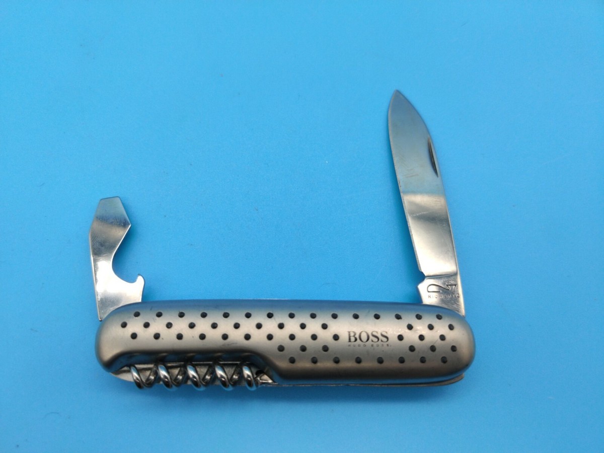 Richartz Solingen Germany Folding Pocket Picnic Knife Advertising 