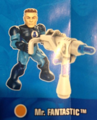 MR. FANTASTIC FOUR 4 mega bloks NEW series 3 marvel minifigure RARE blind pack