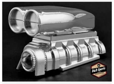 RPM 73543 Shotgun Style Mock Intake & Blower for 1/8 To 1/12 Scale Bodies